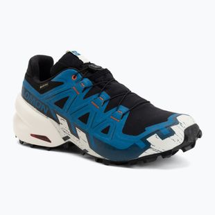 Vyriški bėgimo batai Salomon Speedcross 6 GTX black/mykonos blue