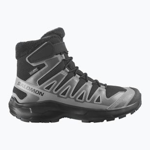 Vaikiški turistiniai batai Salomon XA Pro Winter Waterproof black/castlerock