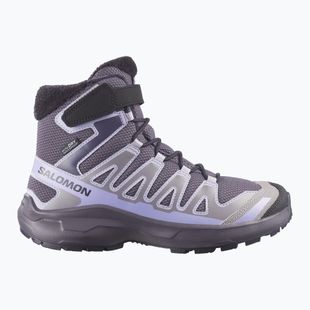 Vaikiški turistiniai batai Salomon XA Pro Winter Waterproof nine iron/gull