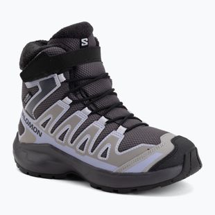 Vaikiški turistiniai batai Salomon XA Pro Winter Waterproof nine iron/gull