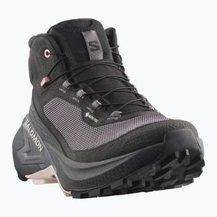 Moteriški turistiniai batai Salomon Genesis Mid GTX black/dawn pink