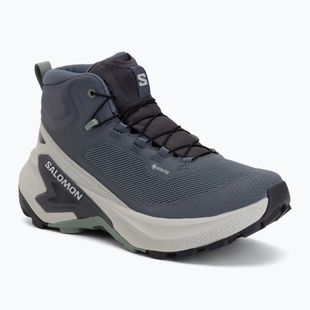 Moteriški turistiniai batai Salomon Genesis Mid GTX grisaille/green milieu