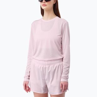 Moteriški bėgimo marškinėliai su ilgomis rankovėmis  Salomon Shakeout Core LS Tee icy pink