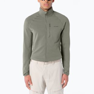 Vyriškas žygio džemperis Salomon Essential Lightwarm Full Zip castor gray