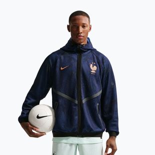 Vyriška futbolo striukė Nike FFF Dri-FIT Soccer Anthem blackened blue/metallic copper