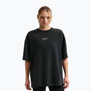 Moteriški marškinėliai Nike Dri-Fit black/white/white