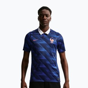 Vyriški futbolo marškinėliai Nike FFF 2026 Stadium Home game royal/metallic copper