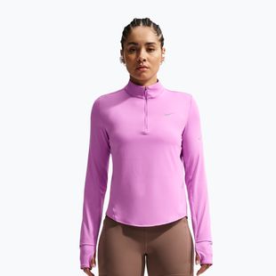 Moteriškas bėgimo džemperis Nike Swift Dri-FIT UV 1/4-Zip light magenta