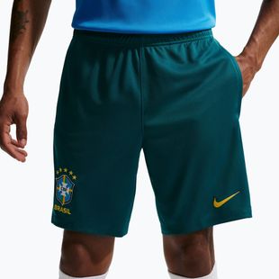 Vyriški futbolo šortai Nike Brazil Strike geode teal/light mint/midwest gold