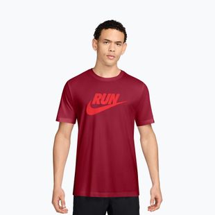Vyriški marškinėliai Nike Dri-Fit Running team crimson/light crimson