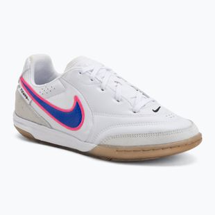 Vaikiški futbolo bateliai Nike Tiempo Streetgato Jr white/pink blast/racer blue