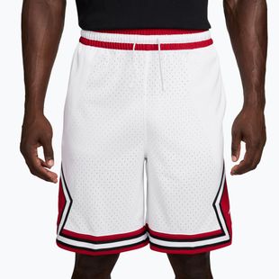 Vyriški krepšinio šortai Jordan Sport Dri-FIT 9" Diamond white/gym red/white