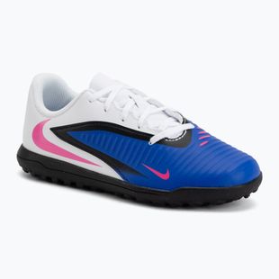 Vaikiški futbolo bateliai Nike Jr. Phantom 6 Low Club TF racer blue/white/pink blast