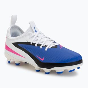 Vaikiški futbolo bateliai Nike Phantom 6 Low Academy FG/MG Jr racer blue/white/pink blast