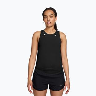 Moteriški bėgimo marškinėliai Nike AeroSwift Dri-Fit ADV Singlet black/white