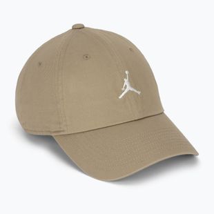 Kepurė su snapeliu Nike Jordan Club Unstructured Curved-Bill khaki/sail