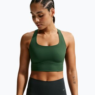 Treniruočių liemenėlė Nike Zenvy Light Support Longline fir/white