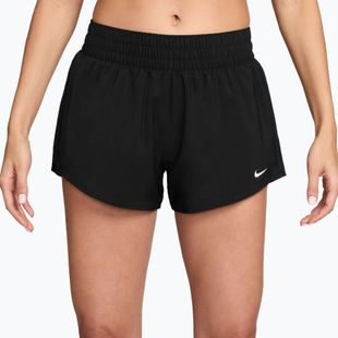 Moteriški šortai Nike One Dri-Fit 3" black/white