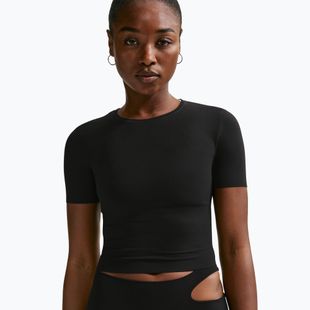 Moteriški treniruočių marškinėliai Nike Zenvy black/cool grey