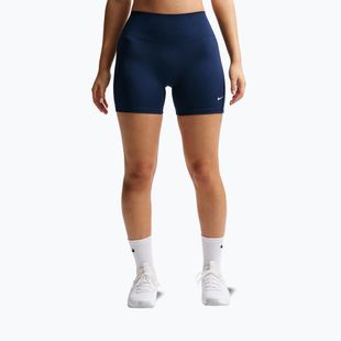 Moteriški treniruočių šortai Nike One midnight navy/white