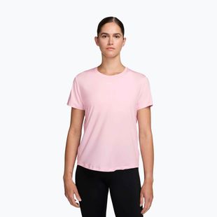 Moteriški marškinėliai Nike One Classic Dri-Fit pink foam/white