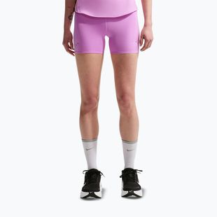 Moteriški bėgimo šortai Nike Swift High-Waisted 4" light magenta