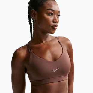Sportinė liemenėlė Nike Indy Padded Gloss light chocolate