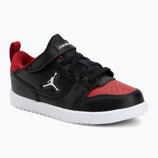 Vaikiški batai Jordan Court Connect Low black/gym red/white