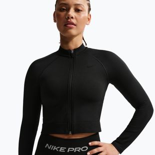 Moteriškas treniruočių džemperis Nike Pro Seamless black