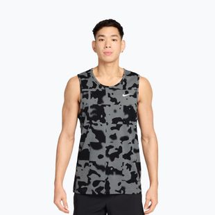 Vyriški treniruočių marškinėliai Nike Hyverse Dri-Fit TT smoke grey/black/white