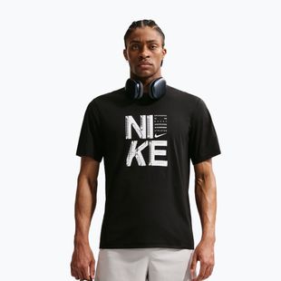 Vyriški treniruočių marškinėliai Nike Hyverse Dri-Fit Persian black/white