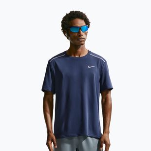 Vyriški bėgimo marškinėliai Nike Miler Dri-Fit UV midnight navy