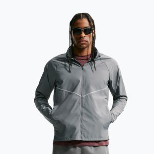 Vyriška bėgimo striukė Nike Miler Repel UV smoke grey/smoke grey