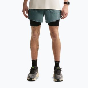 Vyriški šortai Nike Stride Dri-Fit Brief-Lined 5" mineralinės skalūno spalvos
