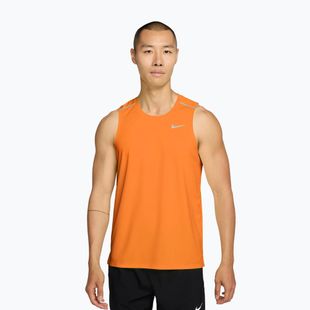 Vyriški bėgimo marškinėliai Nike Miler Dri-Fit total orange