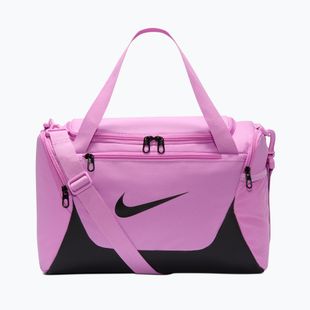 Treniruočiųkrepšys Nike Brasilia Duffel Extra Small 24 l light magenta/black/black