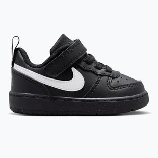 Vaikiški batai Nike Court Borough Low Recraft black/black/white