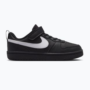 Vaikiški batai Nike Court Borough Low Recraft black/black/white