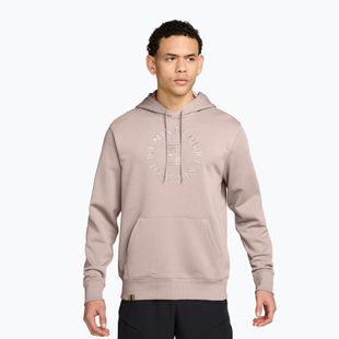 Vyriškas teniso džemperis Nike Court Dri-Fit Heritage French Terry Hoodie silt red