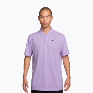 Vyriški teniso marškinėliai Nike Court Dri-Fit Polo Solid violet mist/black