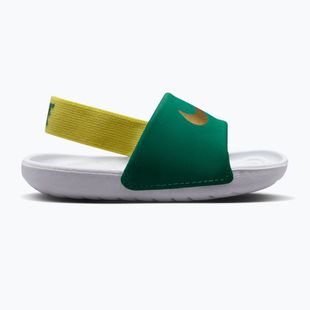 Vaikiškos šlepetės Nike Kawa malachite/sonic yellow