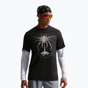 Vyriški bėgimo marškinėliai Nike Dri-Fit Running black