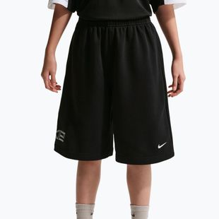 Vaikiški šortai Nike Sportswear French Terry black/white