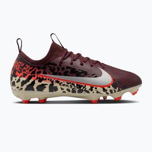 Vaikiški futbolo bateliai Nike United Jr. Mercurial Vapor 16 Academy MG burgundy crush/metallic silver