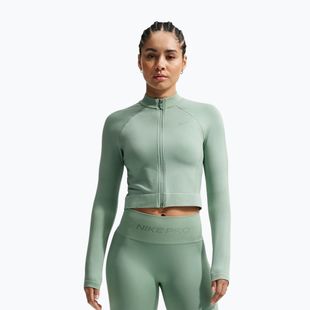 Moteriškas treniruočių džemperis Nike Pro Seamless Full Zip Top steam