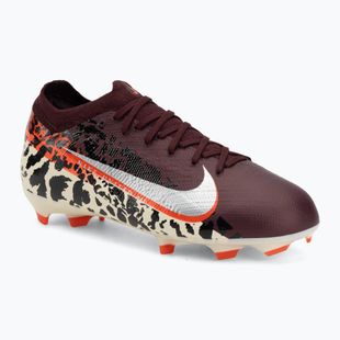 Vaikiški futbolo bateliai Nike United Jr. Mercurial Vapor 16 Pro FG burgundy crush/metallic silver