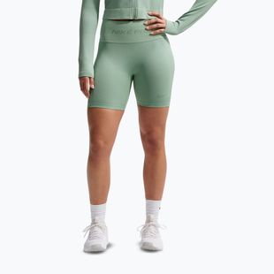 Moteriški šortai Nike Pro Seamless High-Waisted Biker 5" steam