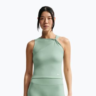 Moteriški treniruočių marškinėliai Nike One Dri-Fit TT steam/white