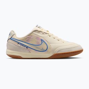Vyriški futbolo bateliai Nike Tiempo Streetgato PRM IC coconut milk/gum medium brown/blue crystal
