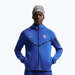 Vyriškas džemperis Nike FFF Tech Fleece Windrunner Full Zip game royal/metallic copper
